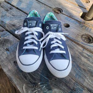 WOMENS CONVERSE CHUCK TAYLOR ALL STAR MADISON OX NAVY SNEAKER SIZE 8